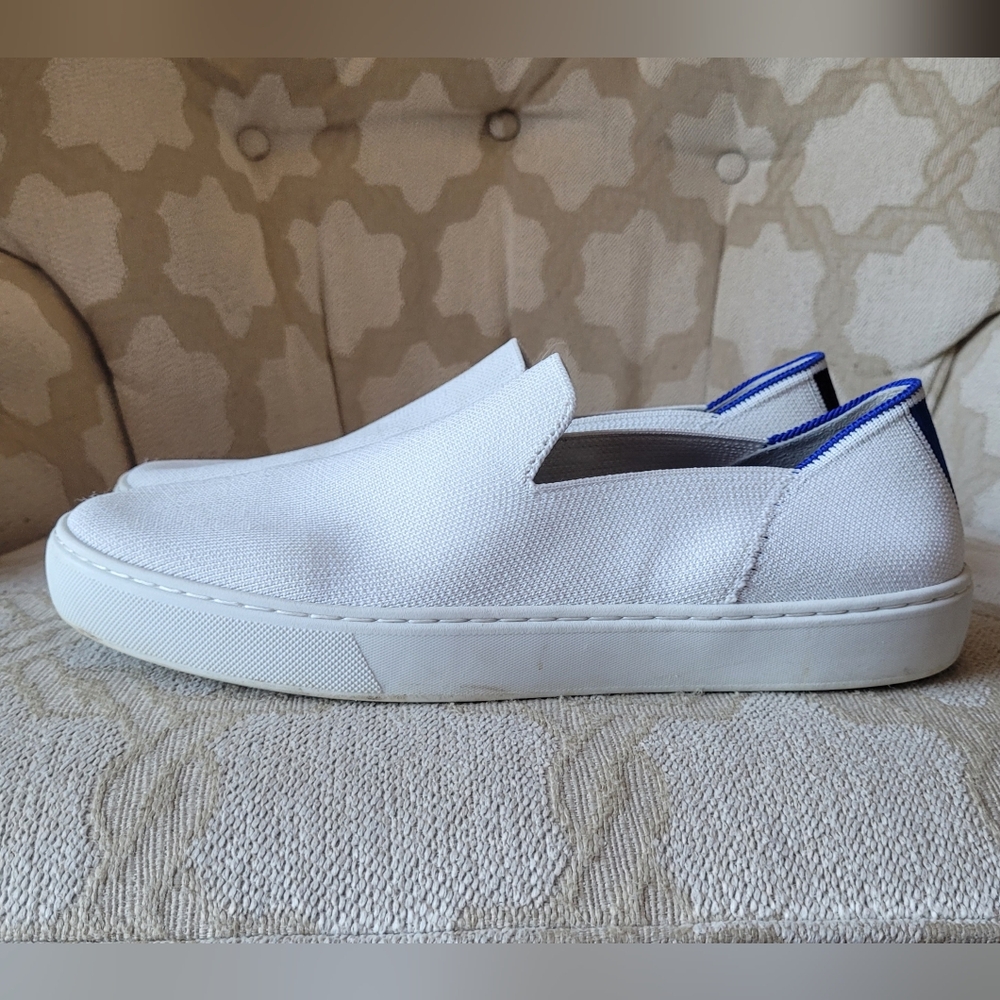 ROTHY'S THE ORIGINAL SLIP ON SNEAKER SHOES BRIGHT WHITE SIZE 9 - Picture 5 of 16